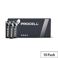 Duracell Industrial Battery Alkaline 1.5V AAA Ref 5007617 Pack 10 Duracell Industrial Battery Alkaline 1.5V AAA Ref 5007617 Pack 10