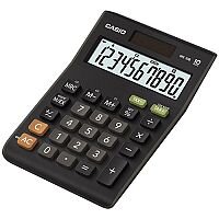 Casio Calculator Desktop Battery/Solar 10 Digit 3 Key Memory Tax Key 103x29x147mm Ref MS-10B Casio Calculator Desktop Battery/Solar 10 Digit 3 Key Memory Tax Key 103x29x147mm Ref MS-10B