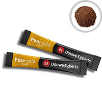 Douwe Egberts Instant Coffee Pure Gold Stick Sachets Pack of 200 Ref 4001677 Douwe Egberts Instant Coffee Pure Gold Stick Sachets Pack of 200 Ref 4001677