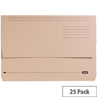 Elba StrongLine Document Wallet Buff Pack of 25 Ref 400053600 Elba StrongLine Document Wallet Buff Pack of 25 Ref 400053600