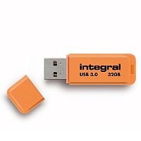 Integral Neon Memory Stick USB 3.0 Orange 32GB Integral Neon Memory Stick USB 3.0 Orange 32GB