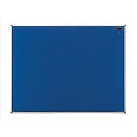Quartet Felt Notice Board Aluminium Trim 1800x1200mm Blue Ref 1904072 Quartet Felt Notice Board Aluminium Trim 1800x1200mm Blue Ref 1904072