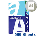 Double A A4 90gsm White Multifunctional Premium Copier Paper Ream of 500 Sheets Double A A4 90gsm White Multifunctional Premium Copier Paper Ream of 500 Sheets