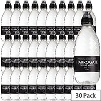 Harrogate Natural Still Water Sports Cap Bottles 330ml Pack 30 Harrogate Natural Still Water Sports Cap Bottles 330ml Pack 30