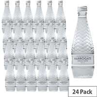 Harrogate Sparkling Water Glass Bottle 330ml Ref G330242C Pack 24 Harrogate Sparkling Water Glass Bottle 330ml Ref G330242C Pack 24