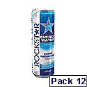 Rockstar Energy Water Blueberry Pomegranate Acai Can 355ml (Pack 12) Rockstar Energy Water Blueberry Pomegranate Acai Can 355ml (Pack 12)