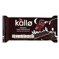 Kallo Gluten-free Rice Cake Thins Organic Dark Chocolate 90g Ref A07900 Kallo Gluten-free Rice Cake Thins Organic Dark Chocolate 90g Ref A07900