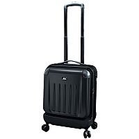 Juscha High Quality Luggage Trolley Bag ABS/Polycarbonate Handles 40L Black Juscha High Quality Luggage Trolley Bag ABS/Polycarbonate Handles 40L Black