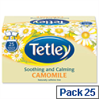 Tetley Tea Bags Camomile Smile Individually Wrapped Ref 1287B (Pack 25) Tetley Tea Bags Camomile Smile Individually Wrapped Ref 1287B (Pack 25)