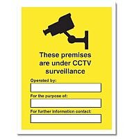 Stewart Superior Outdoor CCTV Warning Sign Data Protection Act Compliant PVC Sign A3 W300xH400mm Stewart Superior Outdoor CCTV Warning Sign Data Protection Act Compliant PVC Sign A3 W300xH400mm
