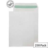 Purely Environmental Pocket Self Seal Natural White 90gsm C4 (Pack of 250) Purely Environmental Pocket Self Seal Natural White 90gsm C4 (Pack of 250)