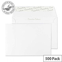 Creative Colour Ice White C6 Wallet Envelopes (Pack of 500) Creative Colour Ice White C6 Wallet Envelopes (Pack of 500)