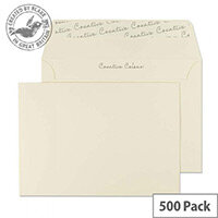 Creative Colour Clotted Wallet Cream C6 Envelopes (Pack 500) Creative Colour Clotted Wallet Cream C6 Envelopes (Pack 500)