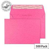 Creative Colour Flamingo Pink C6 Wallet Envelopes (Pack of 500) Creative Colour Flamingo Pink C6 Wallet Envelopes (Pack of 500)
