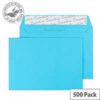 Creative Colour Cocktail Blue C6 Wallet Envelopes (Pack of 500) Creative Colour Cocktail Blue C6 Wallet Envelopes (Pack of 500)