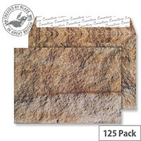 Creative Senses Jurassic Limestone Pattern Wallet C5 Envelopes (Pack of 125) Creative Senses Jurassic Limestone Pattern Wallet C5 Envelopes (Pack of 125)