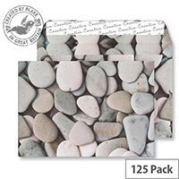 Creative Senses Purbeck Pebbles Pattern Wallet C5 Envelopes (Pack of 125) Creative Senses Purbeck Pebbles Pattern Wallet C5 Envelopes (Pack of 125)