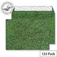 Creative Senses Fresh Mown Grass Pattern Wallet C5 Envelopes (Pack of 125) Creative Senses Fresh Mown Grass Pattern Wallet C5 Envelopes (Pack of 125)