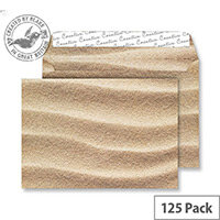 Creative Senses Sahara Sand Pattern Wallet C5 Envelopes (Pack of 125) Creative Senses Sahara Sand Pattern Wallet C5 Envelopes (Pack of 125)