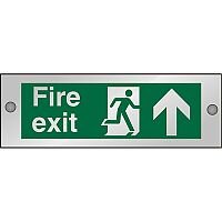 Clear Sign 300x100 5mm Fire Exit Man Running Right & Arrow Pointing Up Clear Sign 300x100 5mm Fire Exit Man Running Right & Arrow Pointing Up