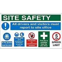 Construction Safety Board 800x450 Site Safety Sign 4mm Fluted Board Safety Construction Safety Board 800x450 Site Safety Sign 4mm Fluted Board Safety
