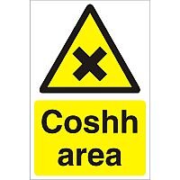 Construction Safety Board 400x600 Safety Sign 3mm Foam PVC Coshh Area Construction Safety Board 400x600 Safety Sign 3mm Foam PVC Coshh Area