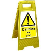 Free Standing Floor Sign 300x600 Poly Caution Wet Paint Ref FSS002300x600 Free Standing Floor Sign 300x600 Poly Caution Wet Paint Ref FSS002300x600