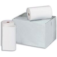 Telex Rolls 1-Ply W214xDia.120mm White Bond Ref TR91 Pack 6 Telex Rolls 1-Ply W214xDia.120mm White Bond Ref TR91 Pack 6
