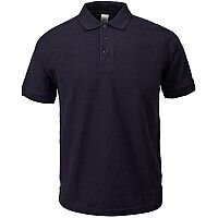 Supertouch Polo Shirt Classic Polycotton Small Black Ref 56CA1 Supertouch Polo Shirt Classic Polycotton Small Black Ref 56CA1