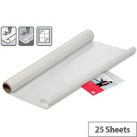 Nobo 600x800mm Instant Whiteboard Dry Erase Sheets with 25 Sheets Per Roll Gridded Nobo 600x800mm Instant Whiteboard Dry Erase Sheets with 25 Sheets Per Roll Gridded
