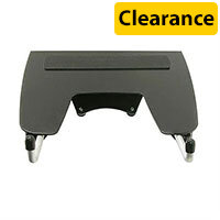 Ergotron LX Laptop Stand Arm Mount Tray - Compatible with Ergotron LX Sit-Stand Wall Mount, Max Load 5.4kg, Black 50-193-200