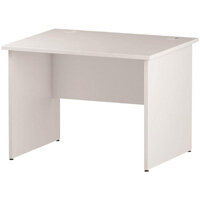 Rectangular Panel End Office Desk White W1000xD800mm Rectangular Panel End Office Desk White W1000xD800mm