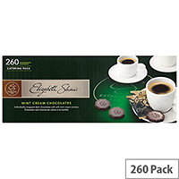 Elizabeth Shaw Mint Crisps Cream Dark Chocolates Individually Wrapped Pack of 260 Elizabeth Shaw Mint Crisps Cream Dark Chocolates Individually Wrapped Pack of 260