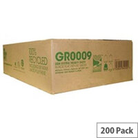The Green Sack Refuse Sacks Extra Heavy Duty 15kg Capacity Black Pack of 200 The Green Sack Refuse Sacks Extra Heavy Duty 15kg Capacity Black Pack of 200