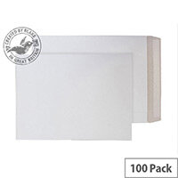 Purely Packaging White C3 Envelopes All Board Peel and Seal 350gsm (Pack of 100) Purely Packaging White C3 Envelopes All Board Peel and Seal 350gsm (Pack of 100)