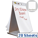 Post-it Table Top Meeting Chart Pads x1 of 20 Sheets and Dry Erase Board Post-it Table Top Meeting Chart Pads x1 of 20 Sheets and Dry Erase Board