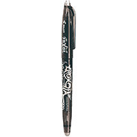 Pilot Frixion Rollerball Pen Eraser Rewriter 0.5mm Tip Black Ref 4902505360084 Pack of 12 Pilot Frixion Rollerball Pen Eraser Rewriter 0.5mm Tip Black Ref 4902505360084 Pack of 12
