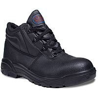 Supertouch Chukka Black Boots Leather with Steel Toecap & Midsole Size 3 Supertouch Chukka Black Boots Leather with Steel Toecap & Midsole Size 3