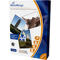 MediaRange InkJet Photo Paper A4 Gloss 220gsm Ref MRINK103 (100 Sheets) MediaRange InkJet Photo Paper A4 Gloss 220gsm Ref MRINK103 (100 Sheets)