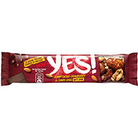 YES Cranberry & Dark Chocolate Nut Bar 32g Ref 12403775 Pack of 24 YES Cranberry & Dark Chocolate Nut Bar 32g Ref 12403775 Pack of 24