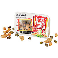 Snacking Essentials Savoury Protein Crunch Snack Pot 28g Ref 512528 (Pack 9) Snacking Essentials Savoury Protein Crunch Snack Pot 28g Ref 512528 (Pack 9)