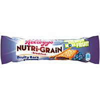 Nutri-Grain Breakfast Bar Blueberry 37g Ref 5008318683 Pack of 25 Nutri-Grain Breakfast Bar Blueberry 37g Ref 5008318683 Pack of 25
