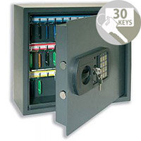 Helix High Security Bolt Locking Key Safe Cabinet 30 Key Capacity Helix High Security Bolt Locking Key Safe Cabinet 30 Key Capacity