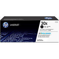 HP 30X High Yield Black LaserJet Toner Cartridge CF230X