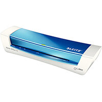 Leitz iLAM A4 Slim High Speed Office Laminator Blue Ref 73681036 Leitz iLAM A4 Slim High Speed Office Laminator Blue Ref 73681036