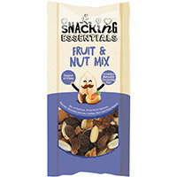 Snacking Essentials Fruit & Nut Mix Shot Packs 40g Ref 508440 Pack of 16 Snacking Essentials Fruit & Nut Mix Shot Packs 40g Ref 508440 Pack of 16