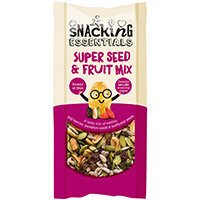 Snacking Essentials Fruit & Seeds Mix Shot Packs 40g Ref 508440 Pack of 16 Snacking Essentials Fruit & Seeds Mix Shot Packs 40g Ref 508440 Pack of 16