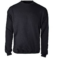 Supertouch Sweatshirt Polyester/Cotton Fabric with Crew Neck Small Black Ref 56671 Supertouch Sweatshirt Polyester/Cotton Fabric with Crew Neck Small Black Ref 56671