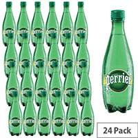 Perrier Natural 500ml Sparkling Mineral Water Bottle Pack of 24 Perrier Natural 500ml Sparkling Mineral Water Bottle Pack of 24