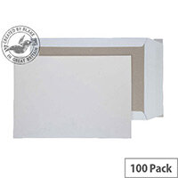 Purely Packaging C3 White Envelopes Board Backed Peel and Seal 120gsm (Pack 100) Purely Packaging C3 White Envelopes Board Backed Peel and Seal 120gsm (Pack 100)